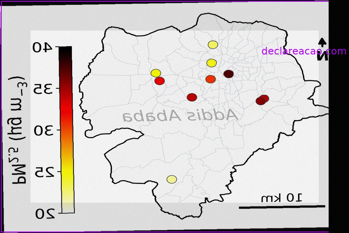 Mapeo de la Contaminación del Aire con Sensores MAIA en Adís Abeba
