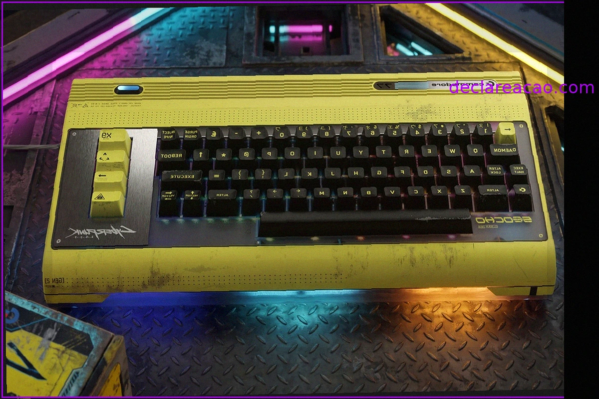 Commodore 64 Edición Cyberpunk 2077: Un Homenaje Retrofuturista
