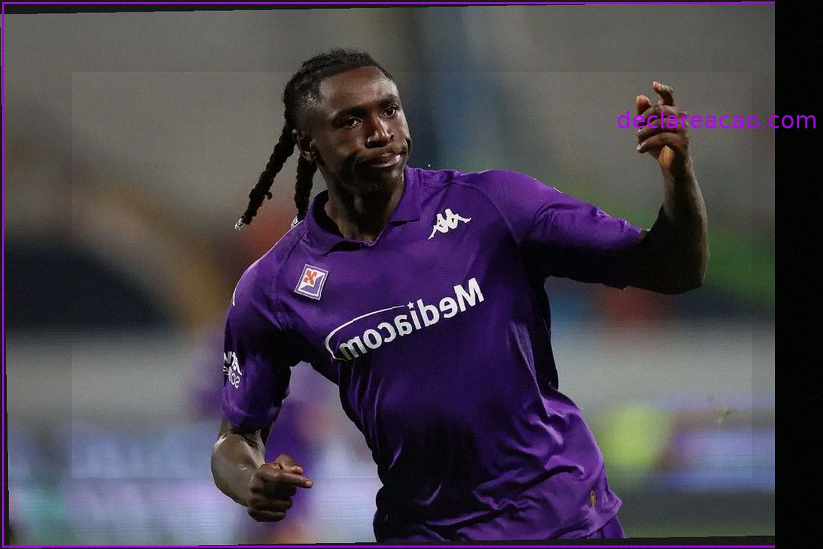 Como rechaza la primera oferta por Moise Kean de la Fiorentina; La Viola establece sus condiciones